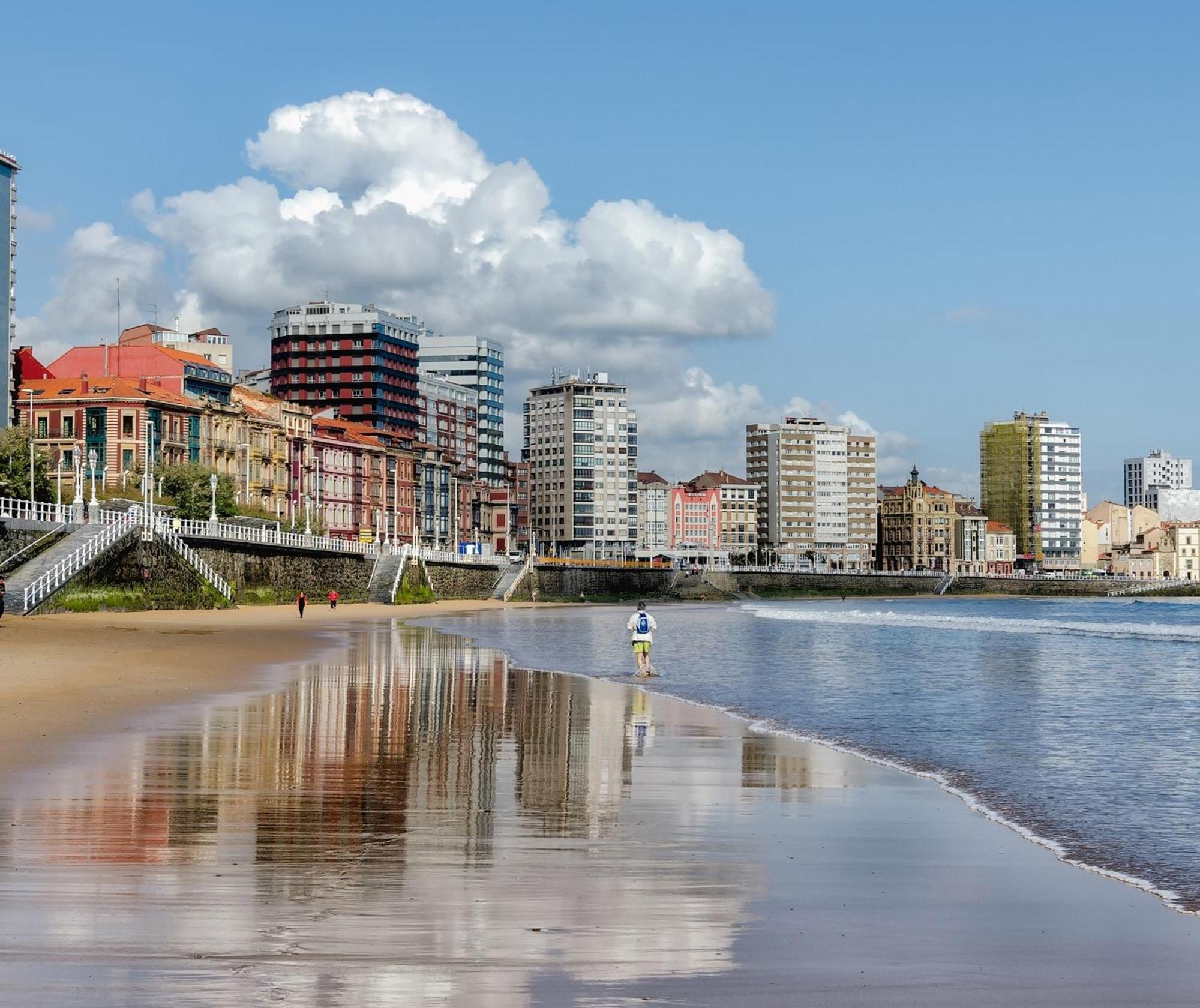 Gijon Centro-Playa Para 3-5Pax - Vut-4157-As Екстер'єр фото